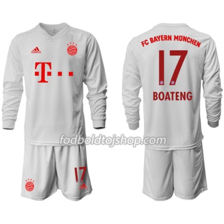 FC Bayern München Jerome Boateng 17 Børn Udebane Fodboldsæt 2020-21 L/S (+ Korte bukser)
